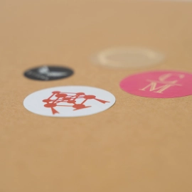 Customized Customizable stickers 4,6x3,1 CM | STICKER | HOT FOIL PRINTING