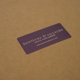 Sticker personnalisé 5x3 CM | STICKER | IMPRESSION À CHAUD
