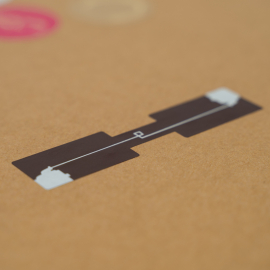 Sticker personnalisé 9,6x2,2 CM | STICKER | IMPRESSION À CHAUD
