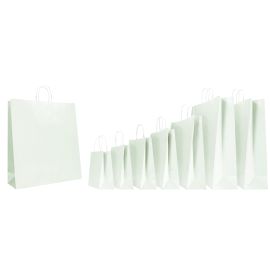 36x12x41 CM 36x12x41 CM | SAC PAPIER SAFARI | IMPRESSION FLEXO EN UNE COULEUR SUR ZONES PRÉDÉFINIES SUR LES 2 FACES