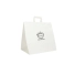 Customized 40X35X35 CM 40X35X35 CM | PAPER BOX BAG | FLEXO PRINTING IN ONE COLOR ON 2 SIDES | KRAFT PAPER WHITE/NATURAL