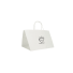 Sac papier personnalisé Safari 34X34X25 CM | SAC PAPIER SAFARI FOND LARGE | IMPRESSION FLEXO EN UNE COULEUR SUR LES 2 FACES