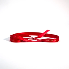 Customized Coarse grain ribbon 16 MM | GROSGRAIN RIBBON | SCREEN PRINTING