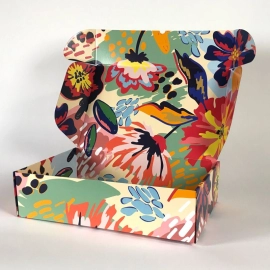 Accueil 43x33x13 CM | POSTPACK 2 PIÈCES | IMPRESSION OFFSET