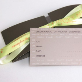 Cartes et pochettes cadeaux Chèque cadeau