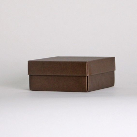 Boîtes livrées à plat Boîte cloche Kraft