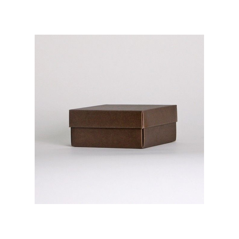 Customized Flat delivered boxes Two piece kraft box