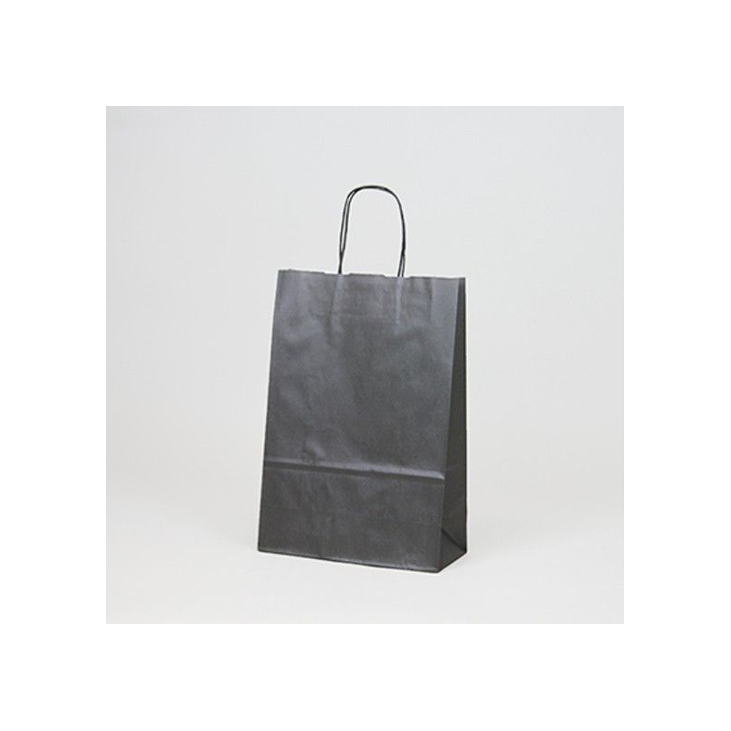 Customized Machine Made Paper Bags Twisted handles bag Safari