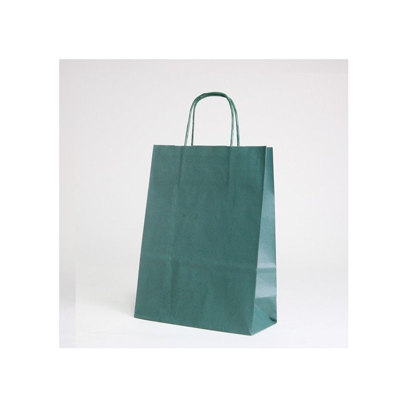 Customized Machine Made Paper Bags Twisted handles bag Safari