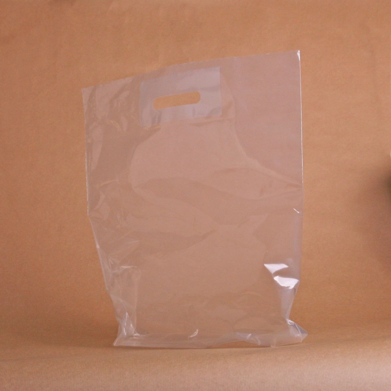 Customized Plastic bags Die cut plastic bag 60
