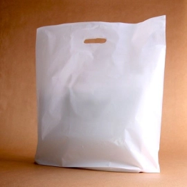 Customized Plastic bags Die cut plastic bag 60