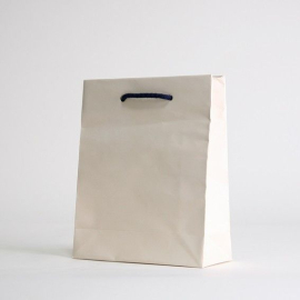 Customized Machine Made Paper Bags Noblesse kraft bag