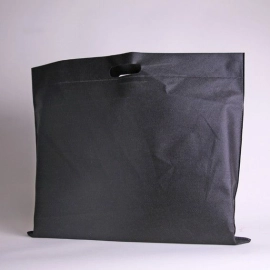 Customized Non woven fabric bags US-TNT DKT bag with cut handles