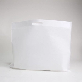 Customized Non woven fabric bags US-TNT DKT bag with cut handles