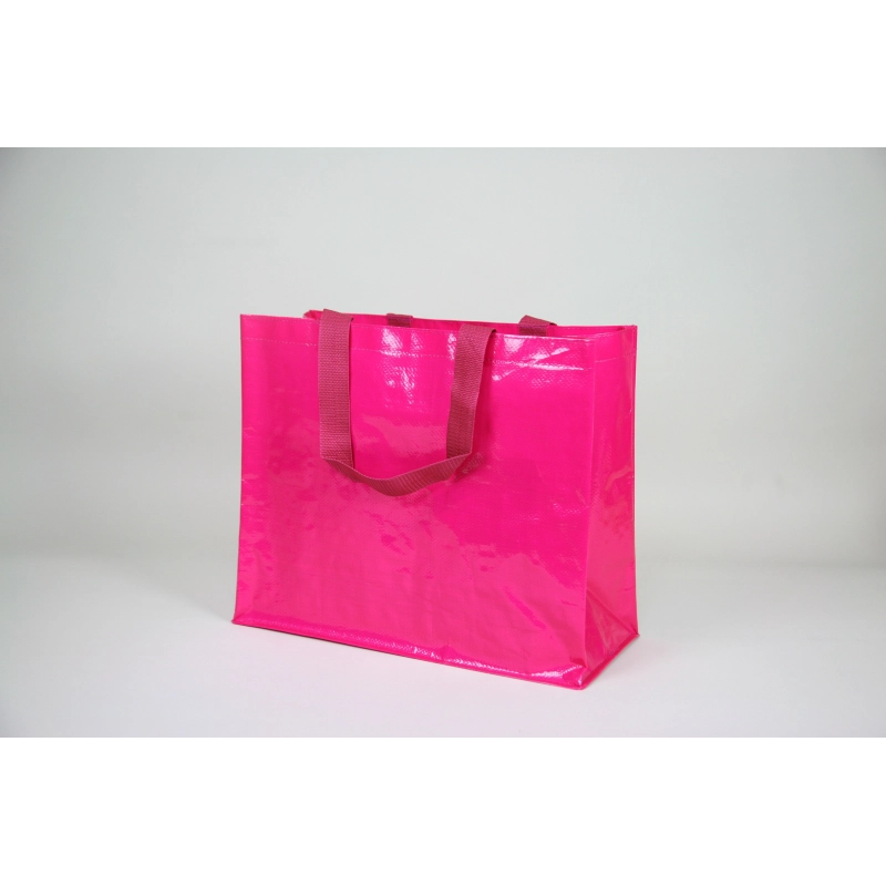 Customized Crossplast bags Shopping bag- Woven plastic