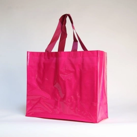 Customized Crossplast bags Shopping bag- Woven plastic