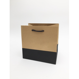 Customized Bags with rope or ribbons handles Milkshake Bag