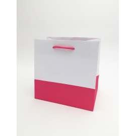 Customized Bags with rope or ribbons handles Milkshake Bag