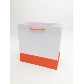Customized Bags with rope or ribbons handles Milkshake Bag