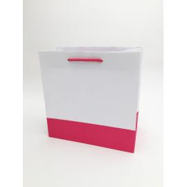 Customized Bags with rope or ribbons handles Milkshake Bag