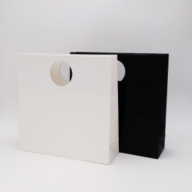Customized Bags with rope or ribbons handles Noblesse Paper Bag DKT
