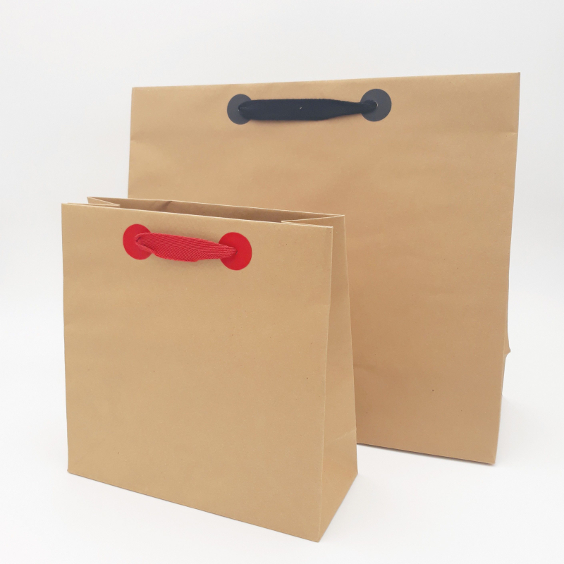 Customized Bags with rope or ribbons handles Eyelet Noblesse Bag