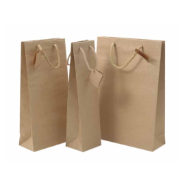 Customized Bags with rope or ribbons handles ECO WINE NOBLESSE