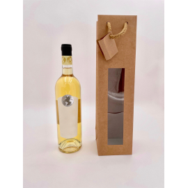Sacs Sac bouteilles kraft avec fenêtre