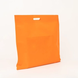 Customized Non woven fabric bags US-TNT DKT bag with cut handles
