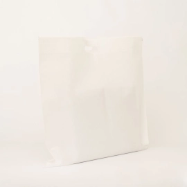 Customized Non woven fabric bags US-TNT DKT bag with cut handles