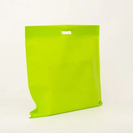 Customized Non woven fabric bags US-TNT DKT bag with cut handles