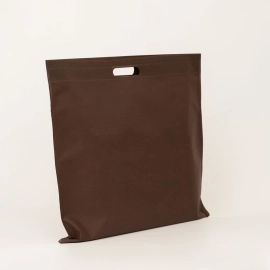 Customized Non woven fabric bags US-TNT DKT bag with cut handles