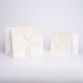 Sacs avec poignées de corde ou en ruban Sac papier Noblesse Highcare