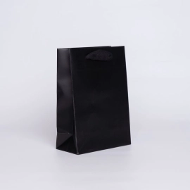 Sacs avec poignées de corde ou en ruban Sac papier Noblesse plastifié