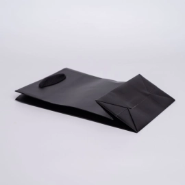 Sacs avec poignées de corde ou en ruban Sac papier Noblesse plastifié