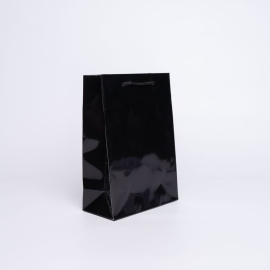 Customized Bags with rope or ribbons handles Laminated paper bag