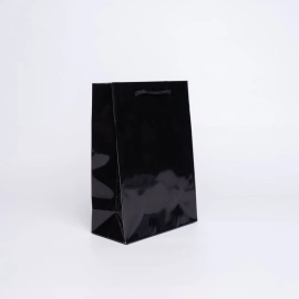 Sacs avec poignées de corde ou en ruban Sac papier Noblesse plastifié