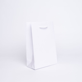 Sacs avec poignées de corde ou en ruban Sac papier Noblesse plastifié