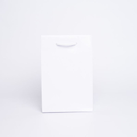 Sacs avec poignées de corde ou en ruban Sac papier Noblesse plastifié