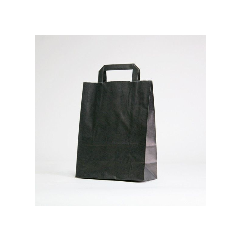 Customized Machine Made Paper Bags copy of Colored Kraft Flat handles bag