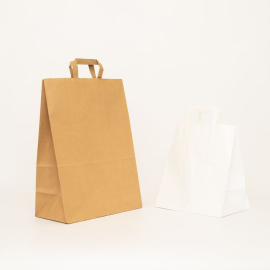 Sacs Papier Faits En Machine Sac Papier BOX En Kraft Brun Mainetti