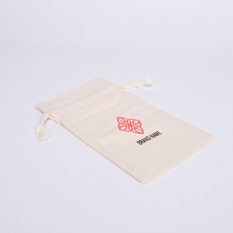 BOLSA DE ALGODÃO | 13X 22,5 CM | TOQUE SUAVE NATURAL