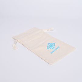 BOLSA DE ALGODÃO | 13X 22,5 CM | TOQUE SUAVE NATURAL