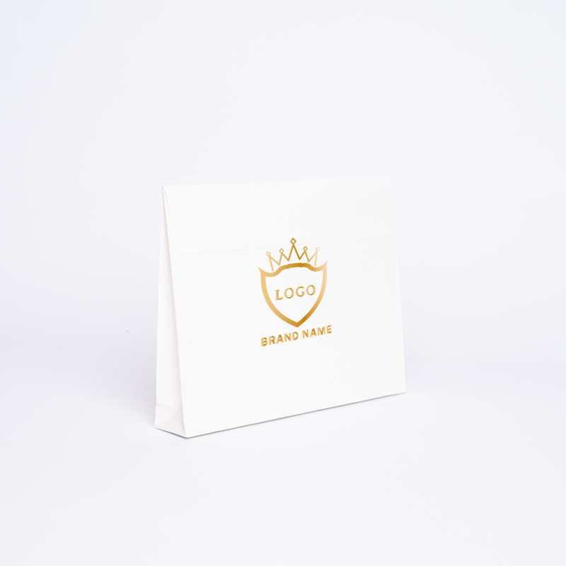 BOLSA DE PAPEL NOBLESSE PREMIUM | 23 × 4 × 18 CM | BOLSA DE PAPEL PREMIUM