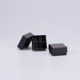 TWINPART | 6X6X2,9 CM | BOITE AVEC COUVERCLE ET CALAGE
