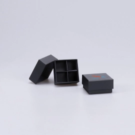 TWINPART | 6X6X2,9 CM | BOITE AVEC COUVERCLE ET CALAGE