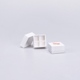TWINPART | 6X6X2,9 CM | CAIXA RÍGIDA DE DUAS PEÇAS