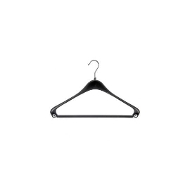 Premium Slimline Triangular Hanger | Non-Slip Pant Bar | Chrome Swi...