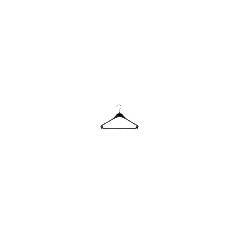 Premium Slimline Triangular Hanger | Non-Slip Pant Bar | Chrome Swi...
