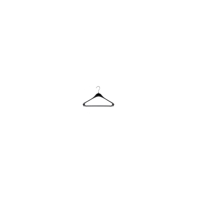Premium Slimline Triangular Hanger | Non-Slip Pant Bar | Chrome Swi...